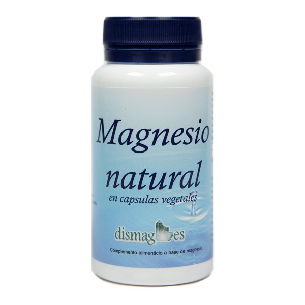 Magnesio natural 60 cápsulas vegetales