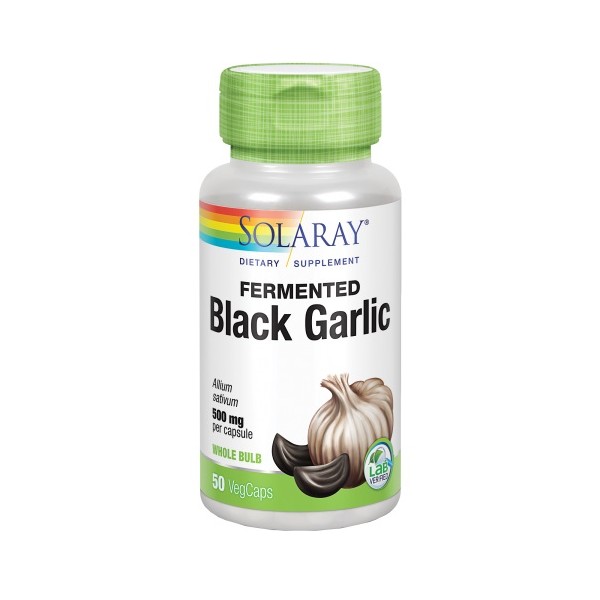 Black garlic (ajo negro fermentado) 50 cápsulas