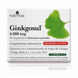Ginkgosul 6000 mg 60 comprimidos