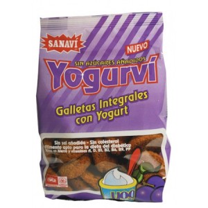 Yogurví Galletas integrales con yogurt
