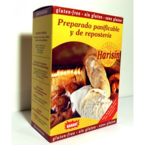 HARISIN PREPARADO PANIFICABLE SIN GLUTEN 500 gr.