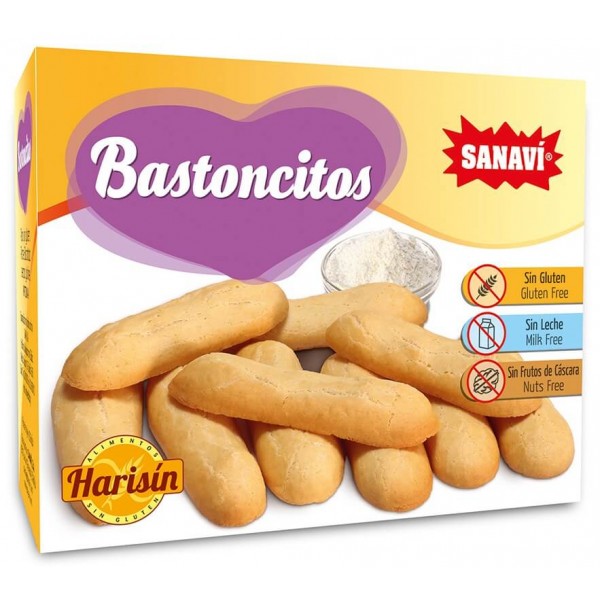 HARISIN PAN SIN GLUTEN (BASTONCILLOS) 200 gr.