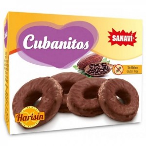 HARISIN CUBANITOS  ROSCOS CHOCOLATE 150 gr.