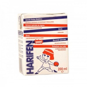 Harifen Bebida láctea dietética con bajo contenido en proteínas y fenilalanina