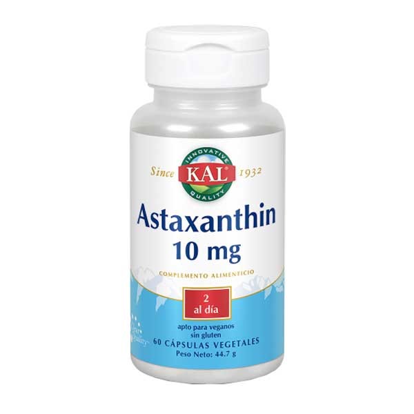 Astaxanthin 10 mg  60 cápsulas
