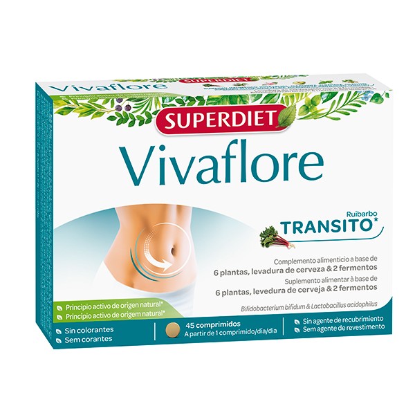 VIVAFLORE TRANSITO TAMAÑO BOLSILLO 45 Caps.