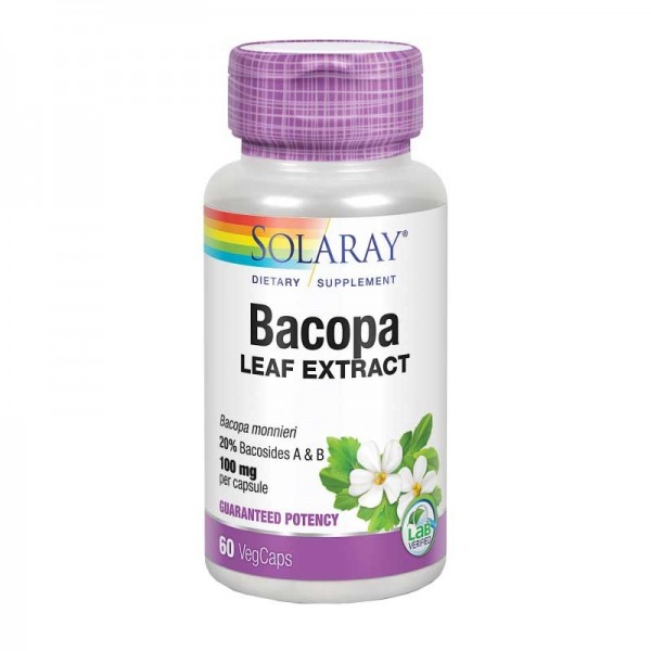 Bacopa 100 mg 60 cápsulas