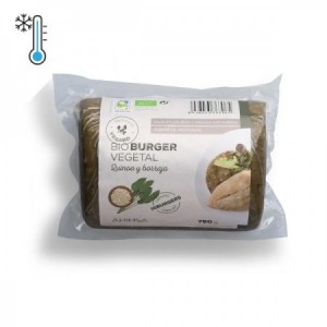 Hamburguesa vetetal quinoa y borraj bio 750gr