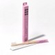 Cepillo dental de bambú color rosa