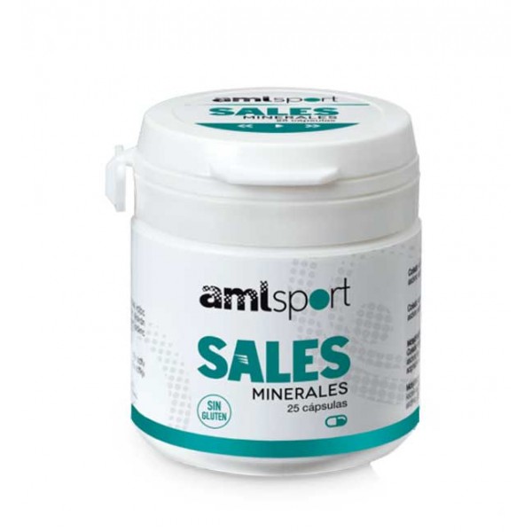 Sales minerales Amlsport 25 cápsulas
