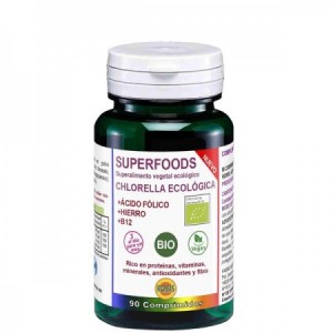 Superfoods Chlorella bio 90 comprimidos