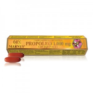 Propoleo con equinácea 1000 mg. 30 perlas