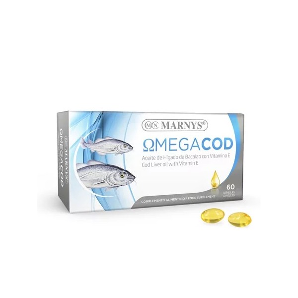 Omegacod aceite de hígado de bacalao 60 perlas