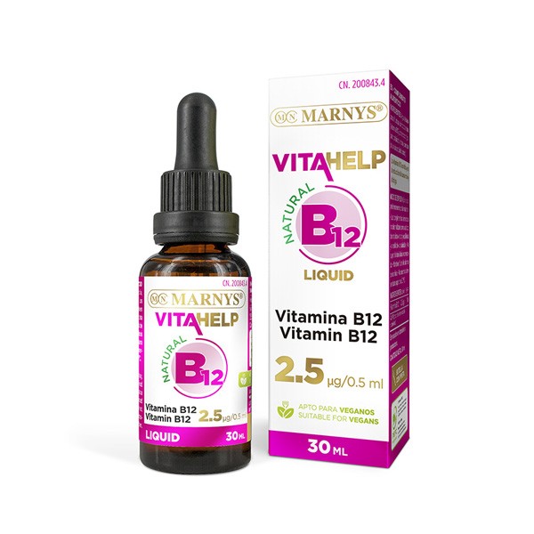Vitamina B12 líquida 30 ml.