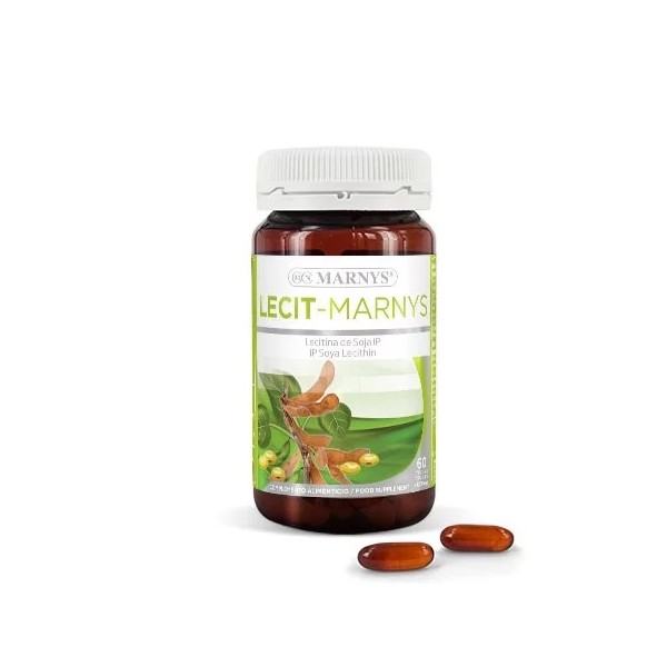 Lecit-Marnys lecitina de soja 60 perlas de 1200 mg