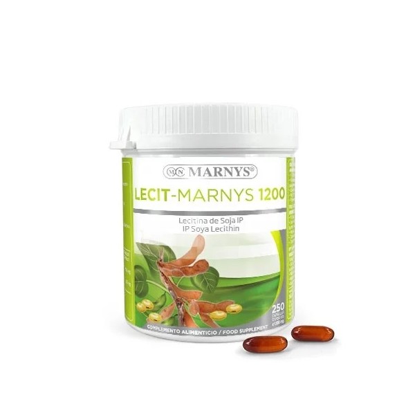 Lecit-Marnys lecitina de soja 250 perlas de 1200 mg