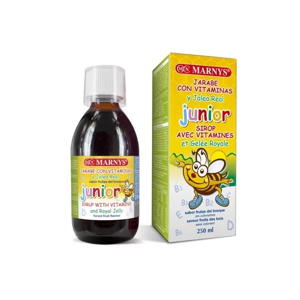 Jarabe junior con vitaminas y jalea 250 ml.
