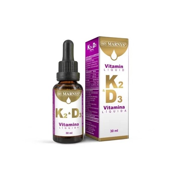 Vitamina K2 + D3 líquida 30 ml.