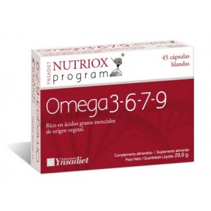 Nutriox Program Omega 3-6-7-9 45 cápsulas