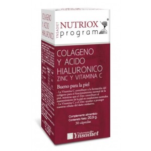 Nutriox Program colágeno y ácido hialurónico 30 cápsulas