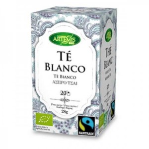 Infusión de té blanco bio 20 filtros