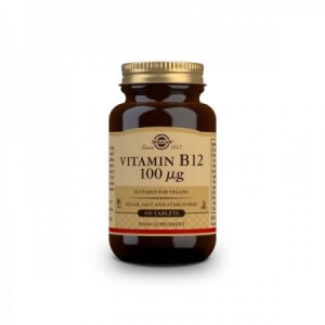 Vitamina B12 (cianocobalamina) 100µg 100 Comprimidos