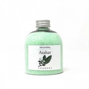 Sal espumosa de baño perfumada con Azahar 400gr.