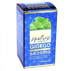 Ginkgo 6500 mg 40 cápsulas