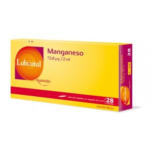 Labcatal 10 - Manganeso 28 ampollas