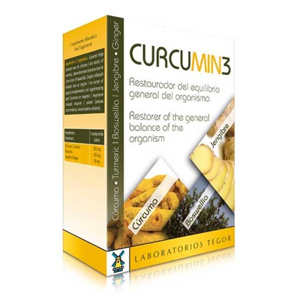 Curcumin 3 30 comprimidos