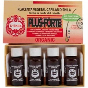 Placenta vegetal capilar Plus Forte 4 viales