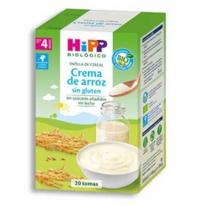 Papilla crema de arroz bio 400gr.