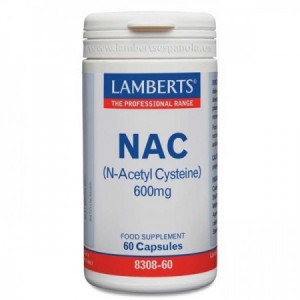 NAC (N-Acetil Cisteína) 600mg 60 cápsulas