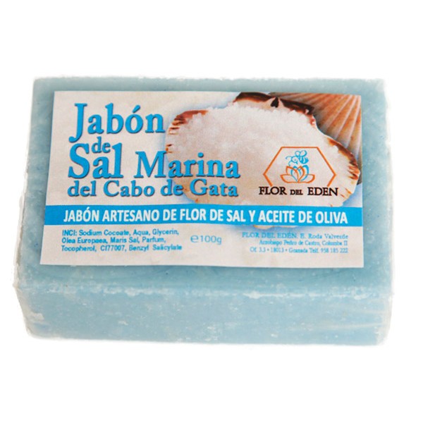 Jabón artesano de sal marina del Cabo de Gata