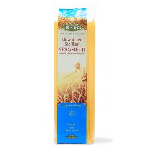 Espaguetis blancos de trigo duro bio 500g