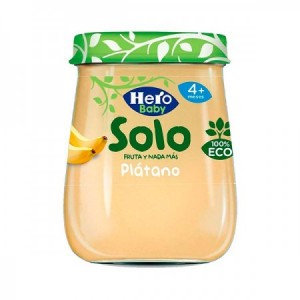 Potito de plátano Bio 120gr.