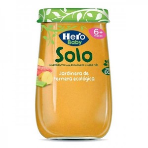 Potito jardinera de ternera Bio 190gr.