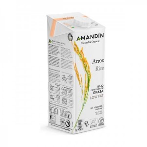 Bebida de arroz bio 1L