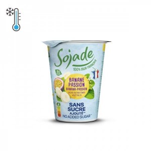 Yogur de Soja, Plátano y Maracuya Sin Azúcar 400 g