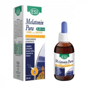 Melatonina pura en gotas 1,9 mg con herbe 50ml