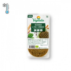 Vegeburguer de tofu y espinacas Bio 160 gr