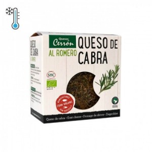 Queso ecológico de cabra al romero 300g