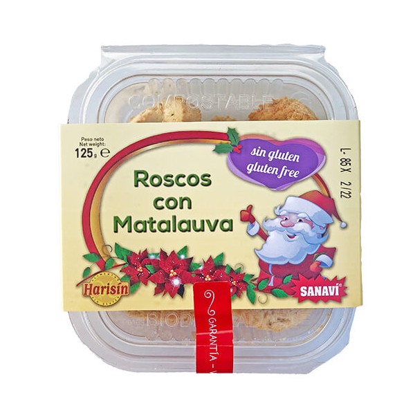 Roscos con Matalauva Sin Gluten 125 Grs.