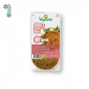 VegeBurguer de quinoa y lenteja roja Bio 160 gr