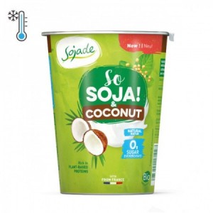 Postre natural de soja y coco Bio 400 gr