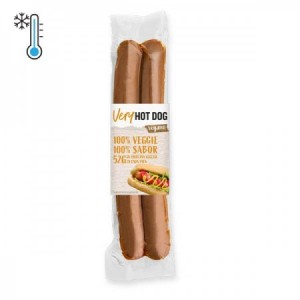 Veggie Very Hot Dog sachichas 200gr