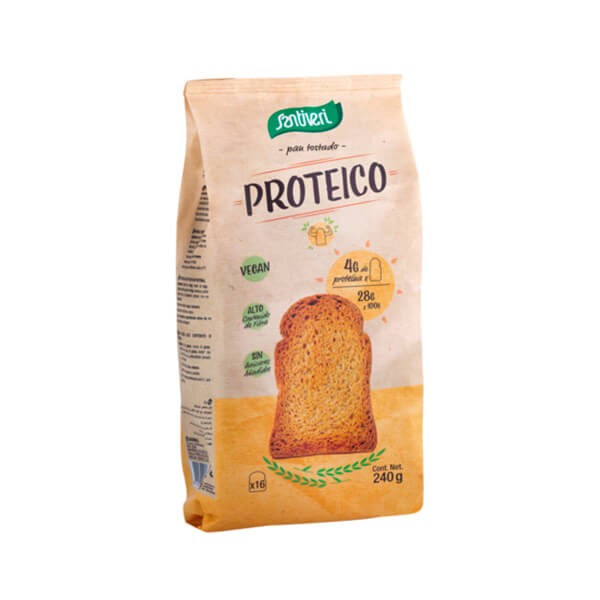 Pan tostado proteico 240gr