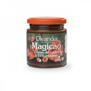 Crema de cacao y avellanas Magicao bio 250gr