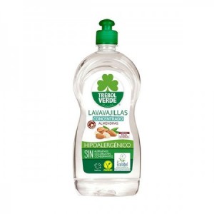 Lavavajillas ecológico pieles sensibles almendra 750ml