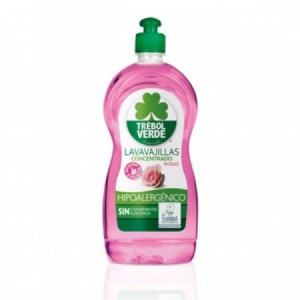 Lavavajillas ecológico rosas 750ml